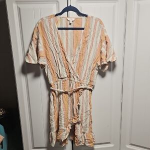 LC Lauren Conrad Multicolor Striped Dress